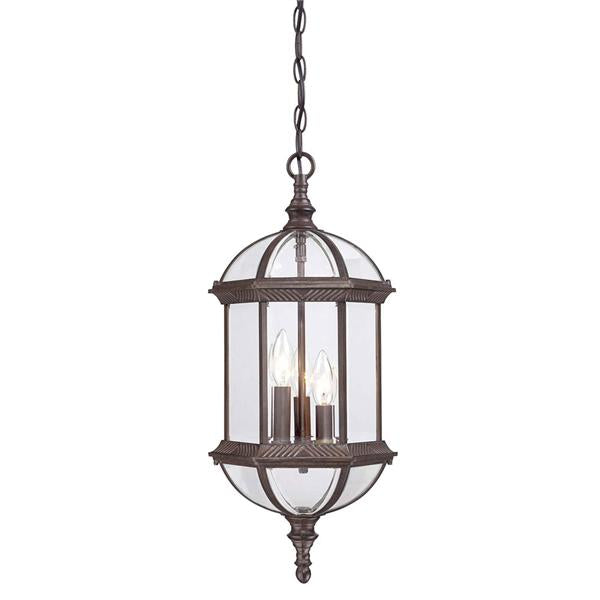 Acclaim Lighting - 5274BW - Three Light Outdoor Hanging Lantern - Dover - Burled Walnut