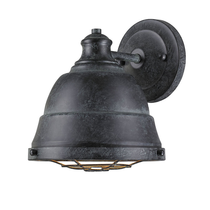 One Light Wall Sconce from the Bartlett collection in Black Patina finish