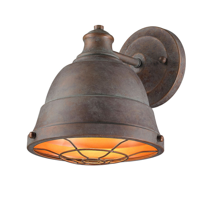 One Light Wall Sconce from the Bartlett collection in Copper Patina finish