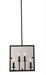 Artcraft - AC10302OB - Four Light Pendant - Harbor Point - Oil Rubbed Bronze