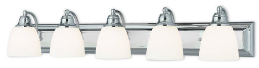 Livex Lighting - 10505-05 - Five Light Bath Vanity - Springfield - Polished Chrome