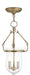 Livex Lighting - 50294-01 - Two Light Pendant - Canterbury - Antique Brass