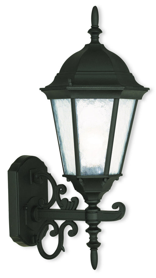 Livex Lighting - 75463-14 - One Light Outdoor Wall Lantern - Hamilton - Textured Black