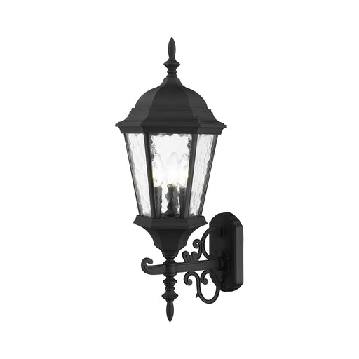 Livex Lighting - 75467-14 - Three Light Outdoor Wall Lantern - Hamilton - Textured Black