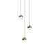 Sonneman - 2914.13-SML - LED Pendant - Grapes® - Satin Nickel