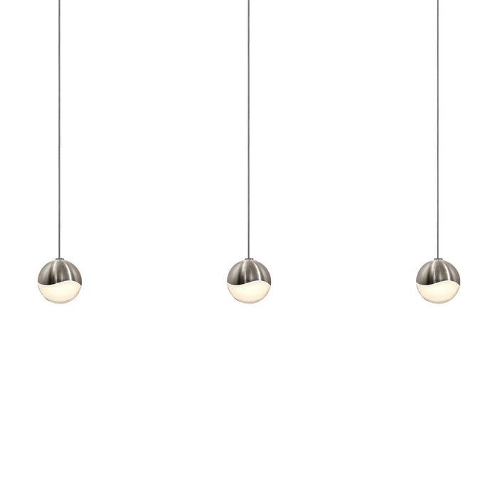 Sonneman - 2920.13-SML - LED Pendant - Grapes® - Satin Nickel