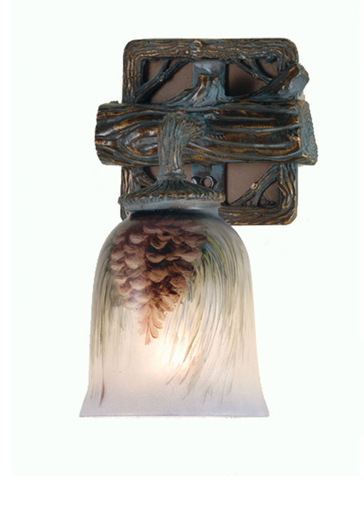 Meyda Tiffany - 49517 - One Light Wall Sconce - Pinecone - Antique Copper