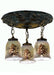 Meyda Tiffany - 49537 - Three Light Pendant - Pinecone - Natural Pine Tree