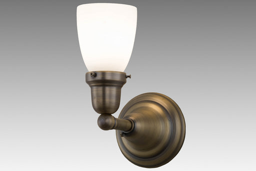 Meyda Tiffany - 56449 - One Light Wall Sconce - Revival Oyster Bay - Antique Brass