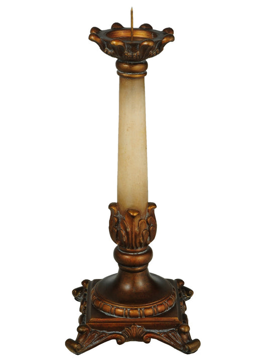 Meyda Tiffany - 73142 - Candle Sticks - Arcadia - Arcadia Bronze / Ivory