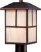 Nuvo Lighting - 60-5675 - One Light Post Lantern - Tanner - Claret Bronze