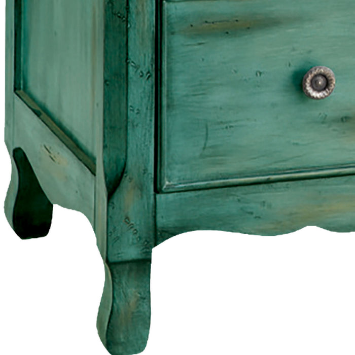 Chest from the Hartford collection in Aged Blue finish