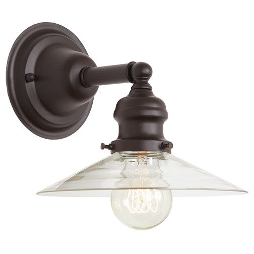 JVI Designs - 1210-08 S1 - One Light Wall Sconce - Union Square - Oil Rubbed Bronze