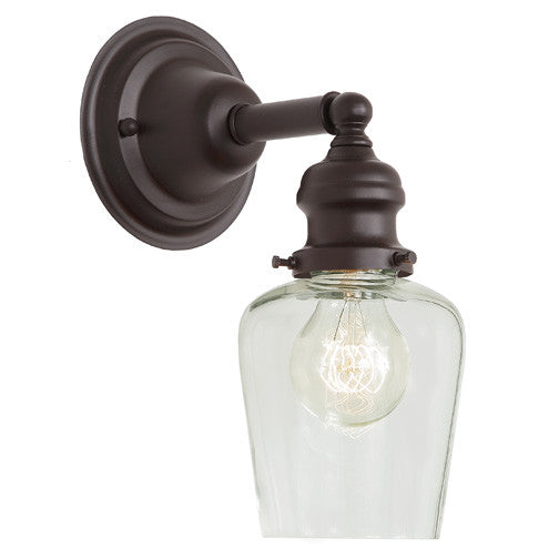 JVI Designs - 1210-08 S9 - One Light Wall Sconce - Union Square - Oil Rubbed Bronze