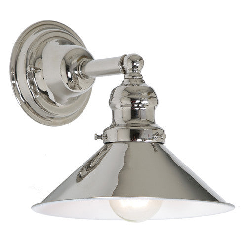 JVI Designs - 1210-15 M3 - One Light Wall Sconce - Union Square - Polished Nickel