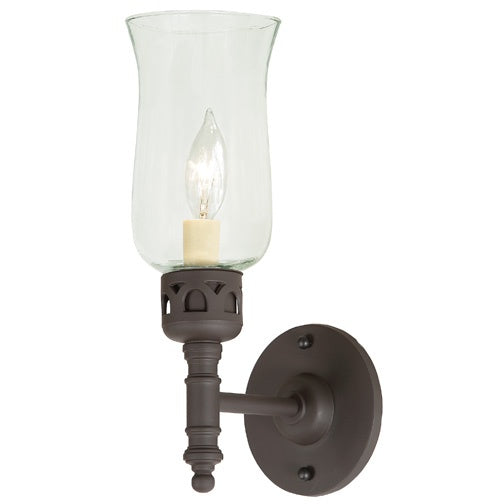 JVI Designs - 326-08 - One Light Wall Sconce - Traditional Brass - Oil Rubbed Bronze