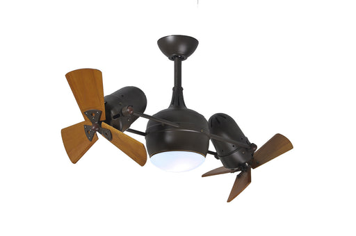 Matthews Fan Company - DGLK-TB-WD - 38``Ceiling Fan - Dagny - Textured Bronze