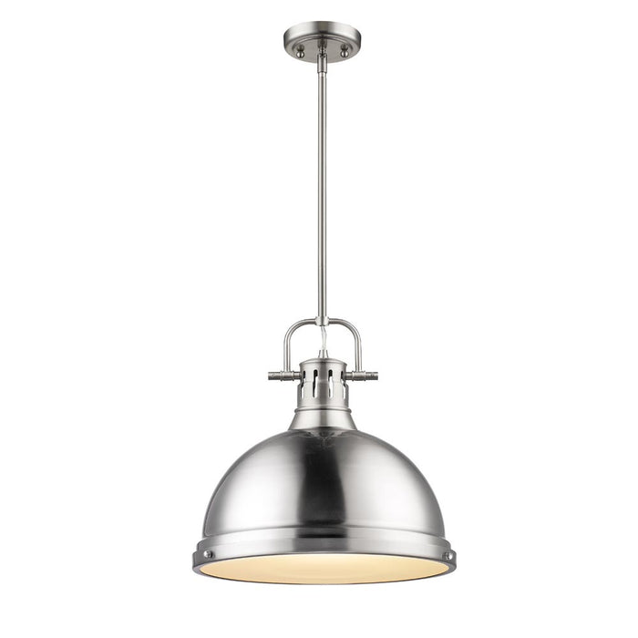 One Light Pendant from the Duncan collection in Pewter finish