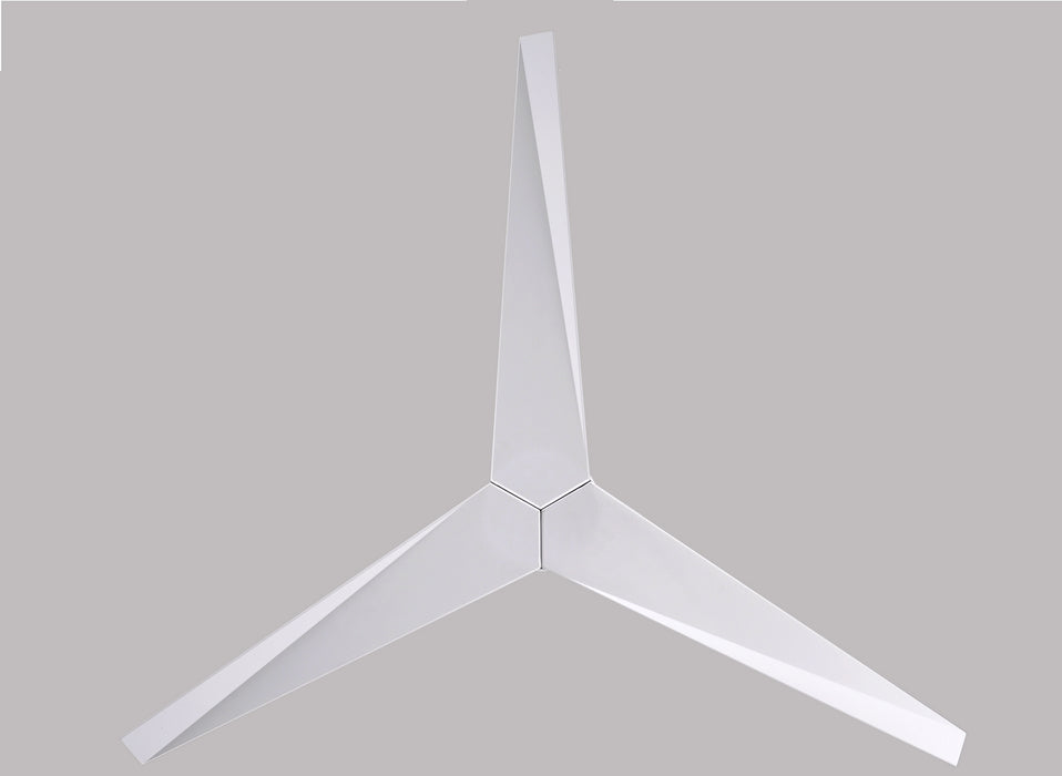 Ceiling Fan from the Eliza collection in Gloss White finish