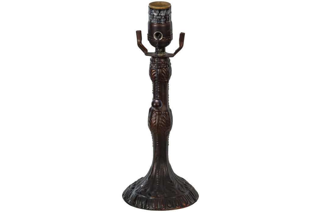 Meyda Tiffany - 10129 - One Light Table Base - Pompeii - Mahogany Bronze