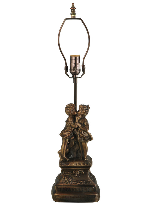 Meyda Tiffany - 11858 - One Light Table Base - Kissing Kids