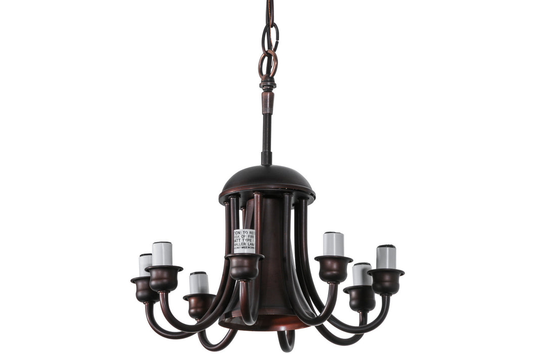 Meyda Tiffany - 14719 - Nine Light Chandelier Hardware - Clifton - Mahogany Bronze
