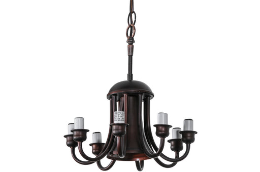 Meyda Tiffany - 14719 - Nine Light Chandelier Hardware - Clifton - Mahogany Bronze