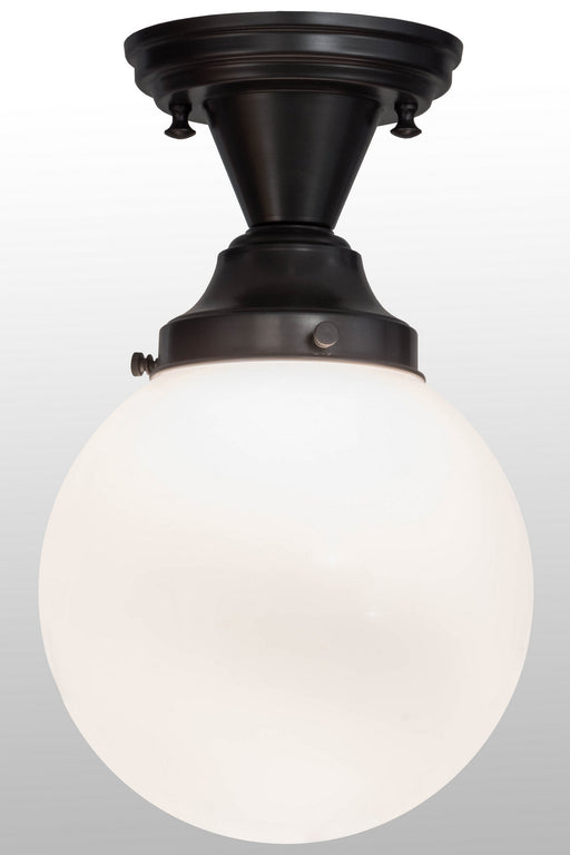 Meyda Tiffany - 154223 - One Light Flushmount - Revival - Craftsman Brown