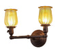 Meyda Tiffany - 157498 - Two Light Wall Sconce - Revival - Mahogany Bronze