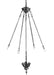 Meyda Tiffany - 21045 - Three Light Chandelier Hardware - Amelia - Chrome,Crystal