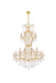 Elegant Lighting - 2800D46G/RC - 36 light Chandelier - Maria Theresa - Gold