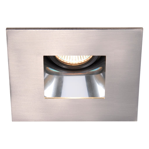 W.A.C. Lighting - HR-D412-S-SC/BN - 4in Adjustable Open Reflector Trim - 4 Low Volt - Specular Clear/Brushed Nickel