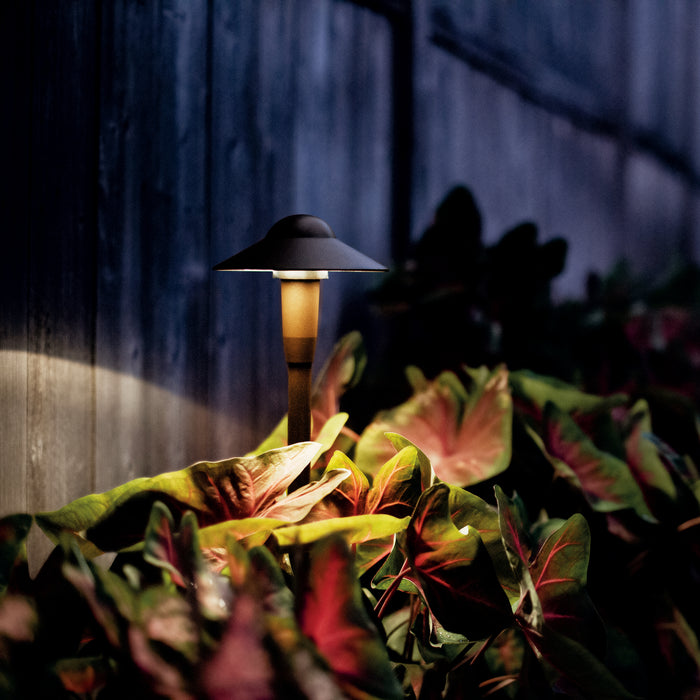 LED Path Light from the No Family collection in Textured Architectural Bronze finish