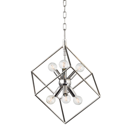 Hudson Valley - 1215-PN - Six Light Pendant - Roundout - Polished Nickel
