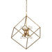 Hudson Valley - 1220-AGB - Eight Light Pendant - Roundout - Aged Brass