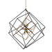 Hudson Valley - 1234-AGB - 12 Light Pendant - Roundout - Aged Brass