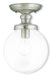 Livex Lighting - 50911-91 - One Light Ceiling Mount - Northampton - Brushed Nickel