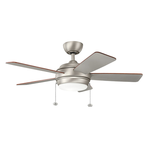 Kichler - 330171NI - 42``Ceiling Fan - Starkk - Brushed Nickel