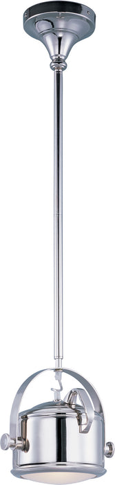 Maxim - 25128FTSN - One Light Mini Pendant - Hi-Bay - Satin Nickel