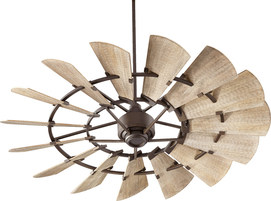 Quorum - 96015-86 - 60``Ceiling Fan - Windmill - Oiled Bronze
