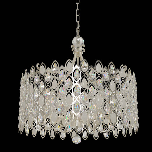 Allegri - 028753-017-FR001 - Six Light Pendant - Prive - Silver