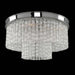 Allegri - 029540-010 - Five Light Flush Mount - Savena - Chrome