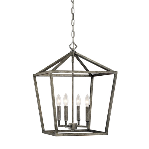 Millennium - 3244-AS - Four Light Pendant - None - Antique Silver