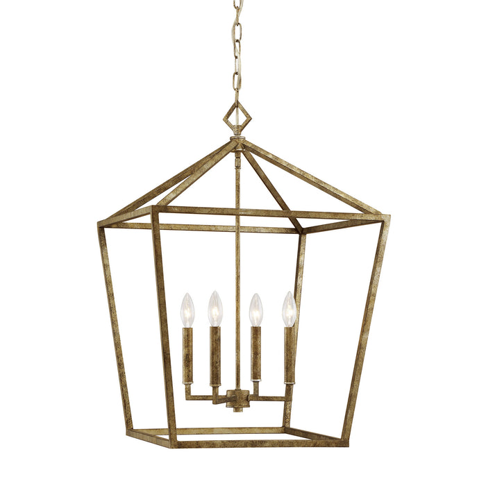 Millennium - 3254-VG - Four Light Pendant - None - Vintage Gold