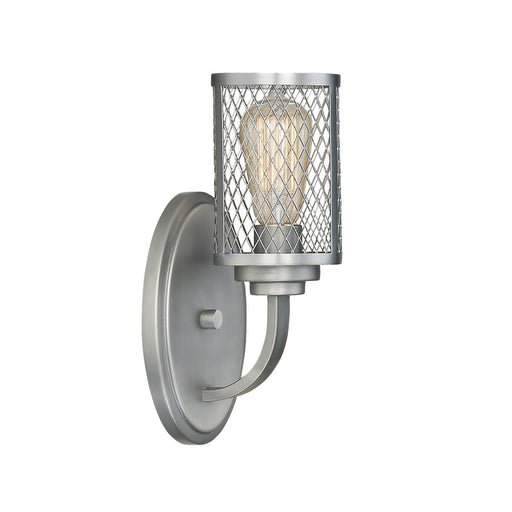 Millennium - 3271-BPW - One Light Wall Sconce - Akron - Brushed Pewter