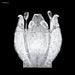 James R. Moder - 40081S22 - One Light Wall Sconce - Florian - Silver