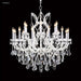 James R. Moder - 40258S22 - 19 Light Chandelier - Maria Theresa - Silver