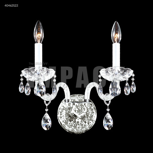 James R. Moder - 40462S22 - Two Light Wall Sconce - Palace Ice - Silver