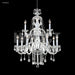 James R. Moder - 40469S22 - 12 Light Chandelier - Palace Ice - Silver