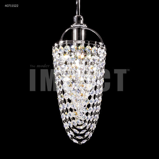 James R. Moder - 40711S22 - One Light Basket - Contemporary - Silver